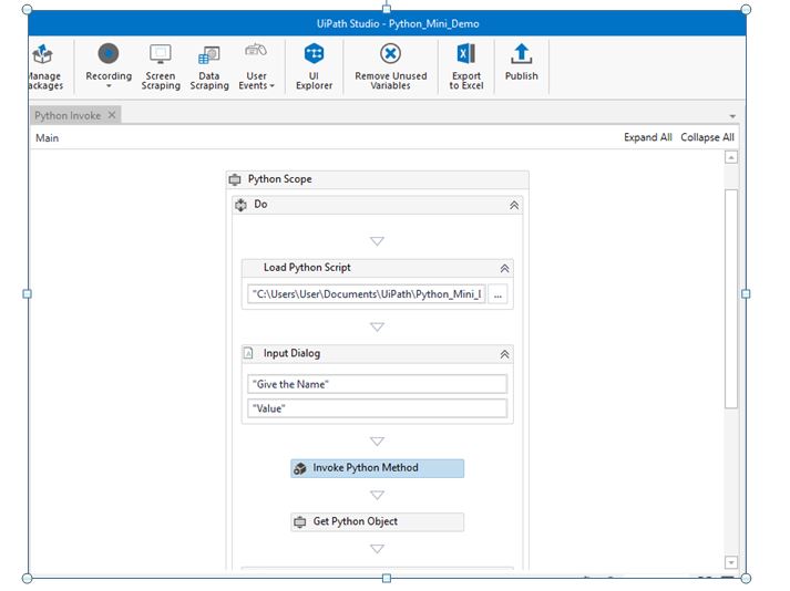 UIPATH Python RPA